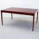 Danish Rosewood Extending Dining Table by Hornslet, 1960s