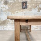 Solid oak farm table