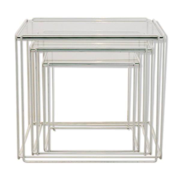 Tables gigognes années 1970