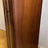 Armoire pour homme Art déco en ronce de noyer (1930-1940)