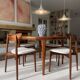 Lot de 6 chaises en Teck par Harry Østergaard Model 58