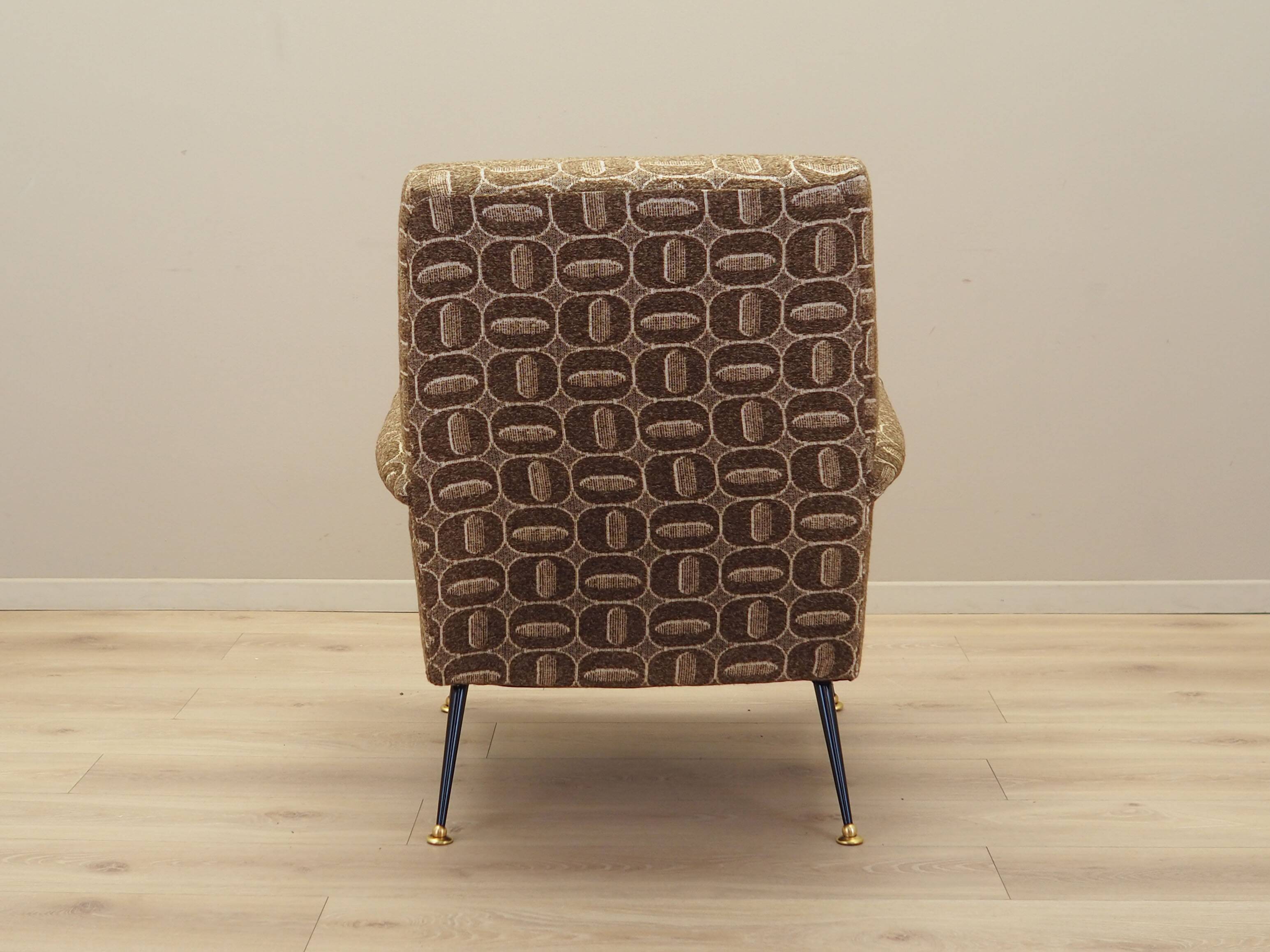 Lounge chair, Italian design, 1970s, production: Italy
