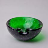 Ashtray sommerso cactus by seguso, Murano glass, Italy, 1970