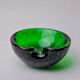Ashtray sommerso cactus by seguso, Murano glass, Italy, 1970