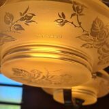 Artdeco pendant light from the 1940s