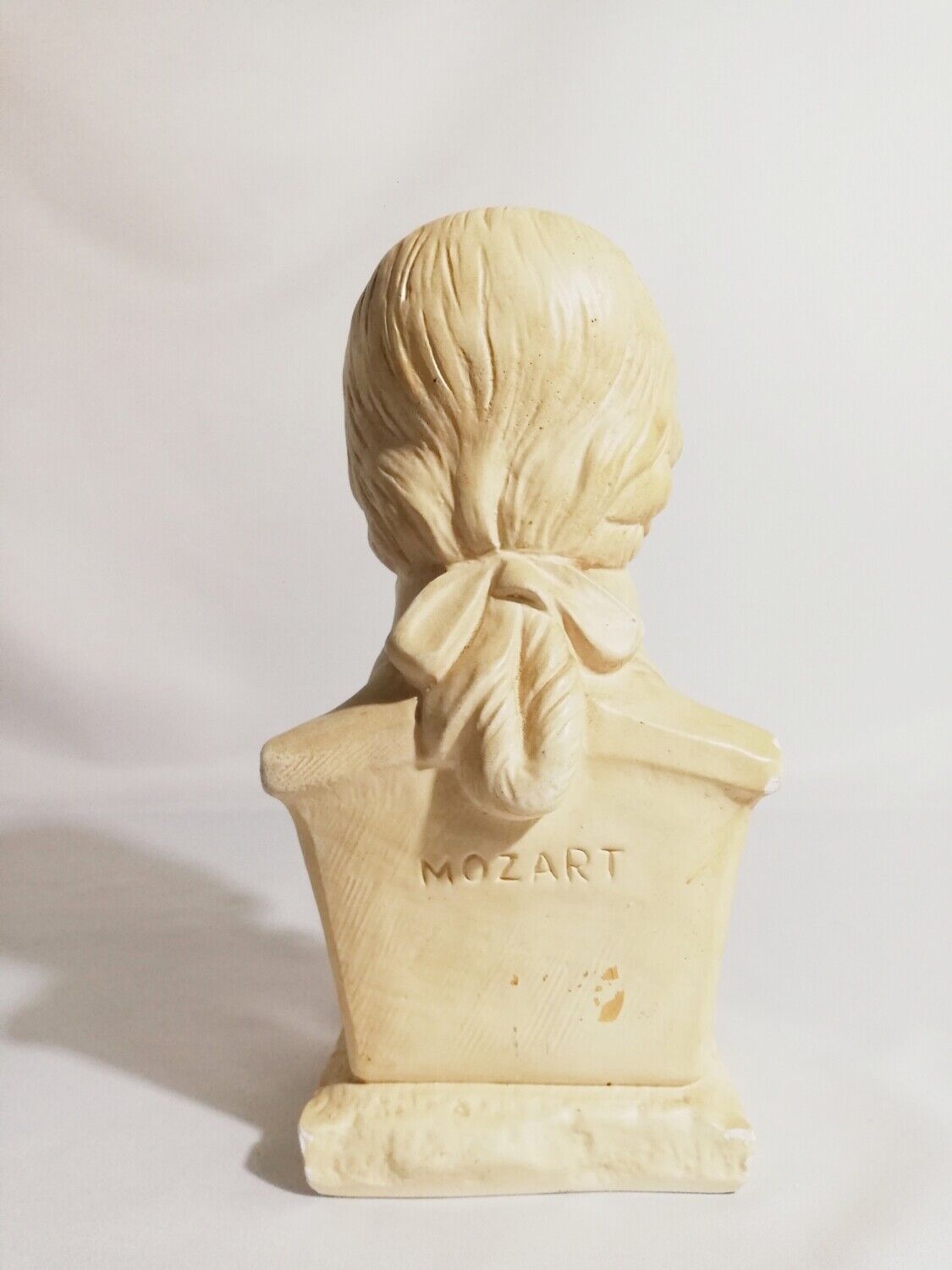 Bust of vintage Mozart