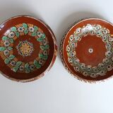 Swiss Ceramics Pair of rösti dishes, hollow dishes with collar, late 19th century