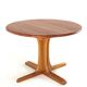 Round 2x Extendable Dining Table "Tjórn" - danish design in teak