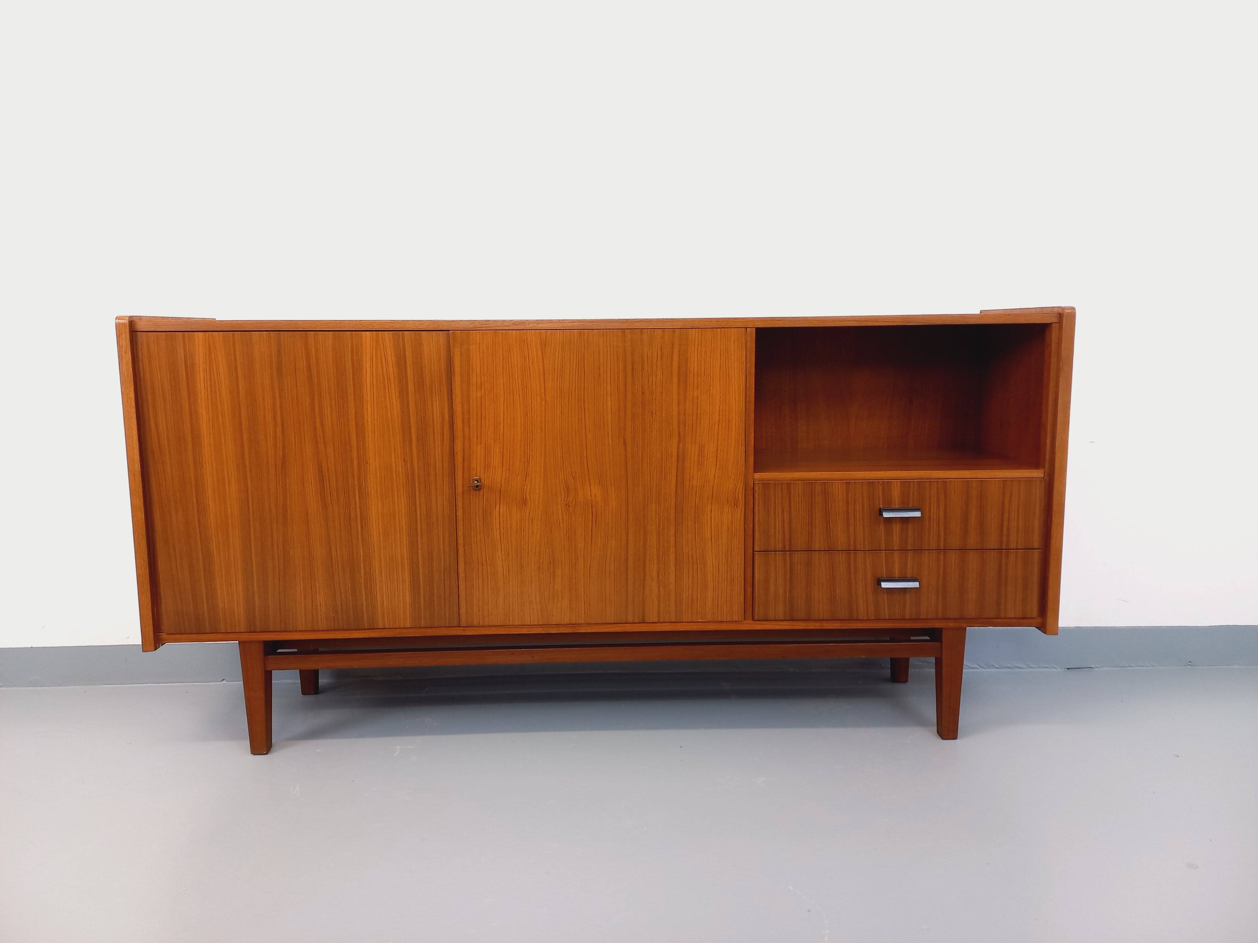 Vintage Scandinavian teak enfilade from the 1960s.