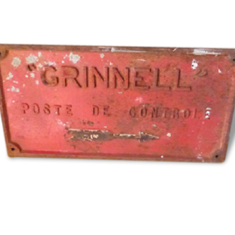 Cast-iron plate