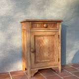 Vintage pine bedside table