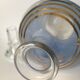 Carafe bleue art déco