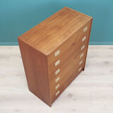 Commode en cerise, années 70, design danois, fabriqué au Danemark