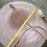 Art Deco glass paste chandelier