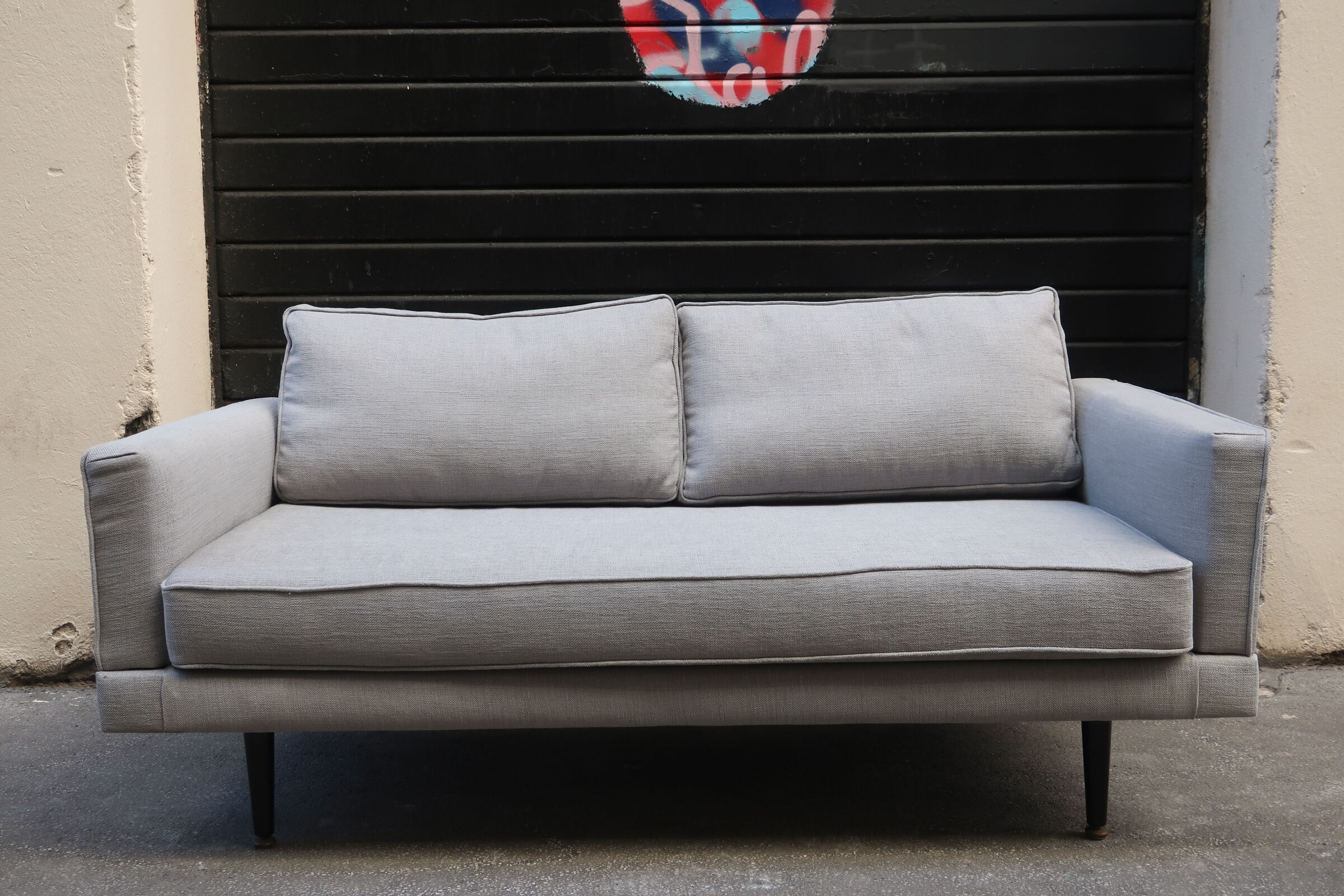 Sofa two-seater convertible 60 years