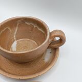 Set of cups and saucers ceramic