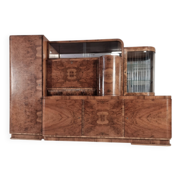 Art Deco Display Sideboard, 1940s