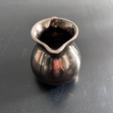 Crémier anglais en faïence bronze