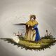 Antique Lunéville KG shaving dish from the late 19th century