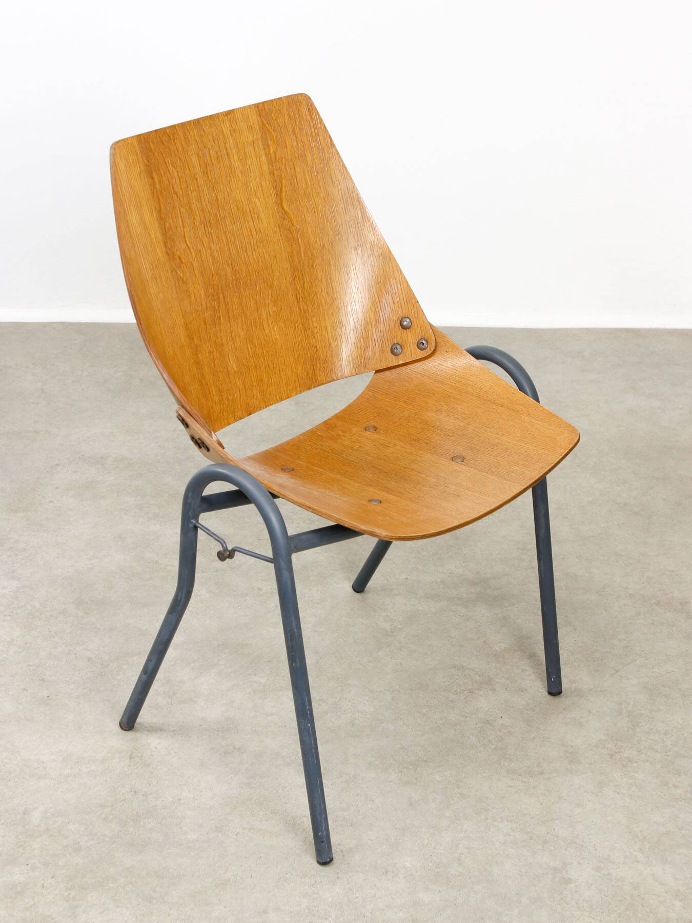 Linking Shell Chairs by Niko Kralj for Stol Kamnik, 1970s