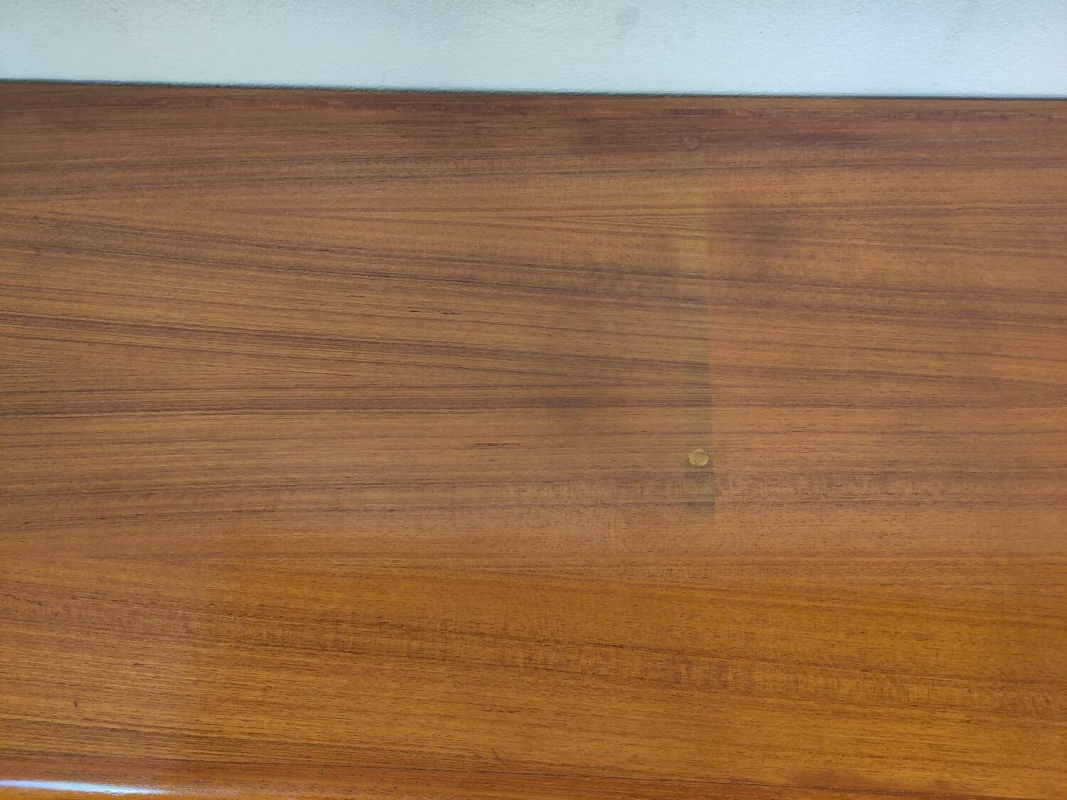Scandinavian teak and metal sideboard