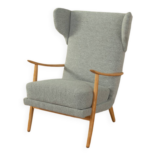 Fauteuil à oreilles des années 1950