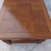 Renaissance style oak table