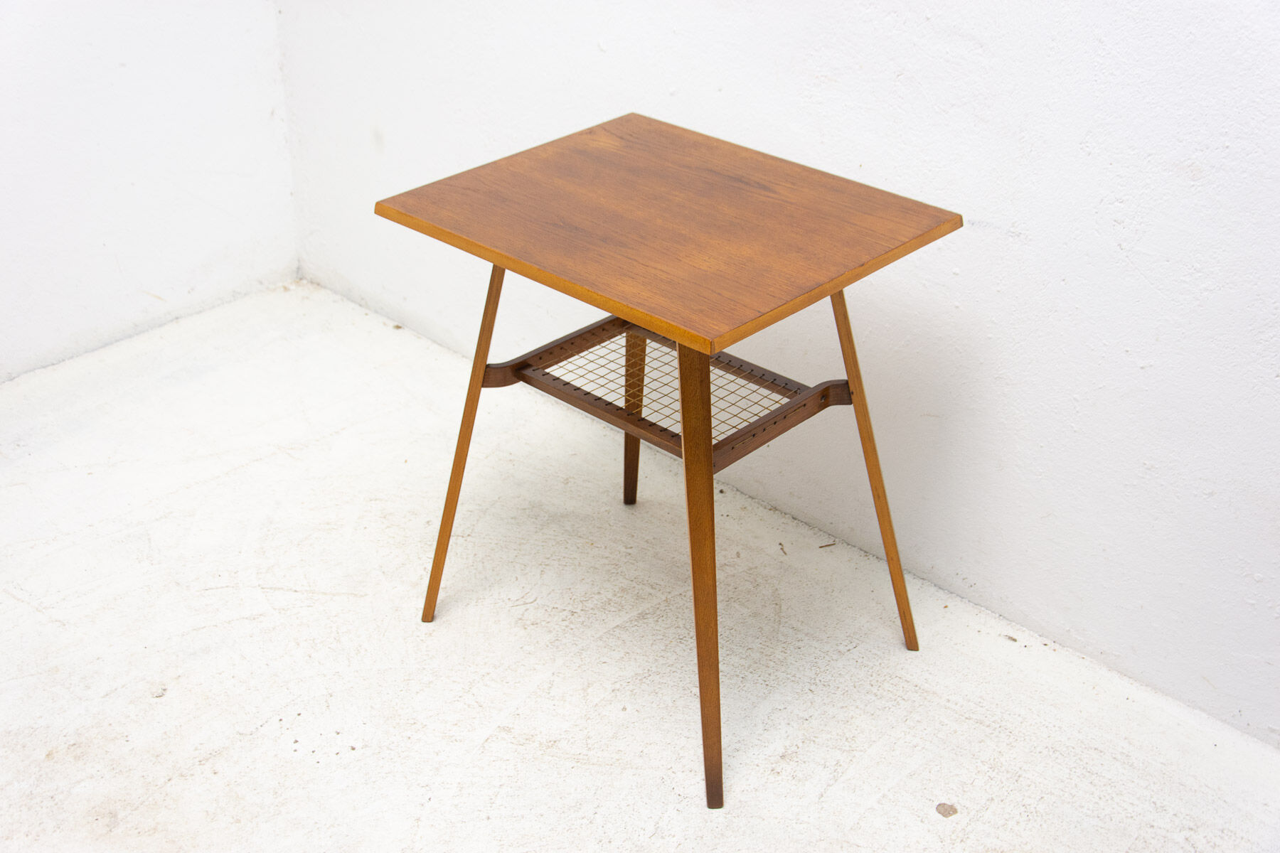 Mid Century Side Table from Dřevopodnik Holešov, Czechoslovakia, 1960's