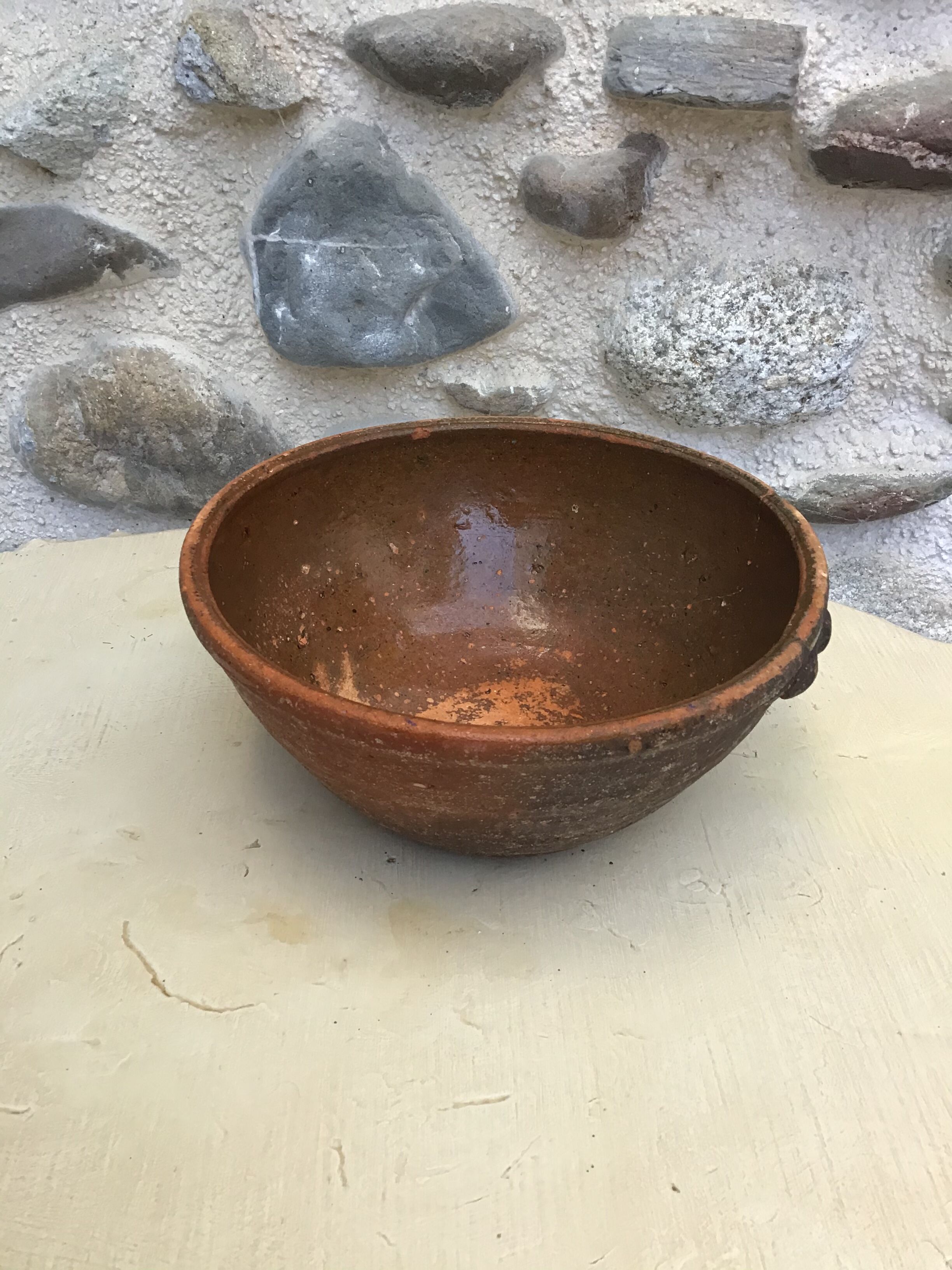 19th century terracotta jatte