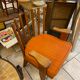 Fauteuil en bois Guillerme et Chambron 1960