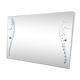 Engraved mirror 42x60 cm