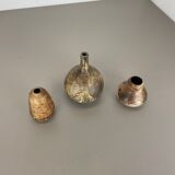 Set of 3 Studio Pottery Sculptural Objects Gerhard Liebenthron, Germany, 1970s