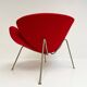 Reupholstered Orange Slice armchair by Pierre Paulin for Artifort, 1960s