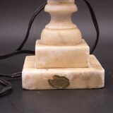 Set of 2 Vintage Neoclassica Alabster Table Lamp by Gregoretti & co.
