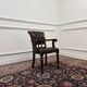 Ensemble de chaises de bureau anglaises bordeaux