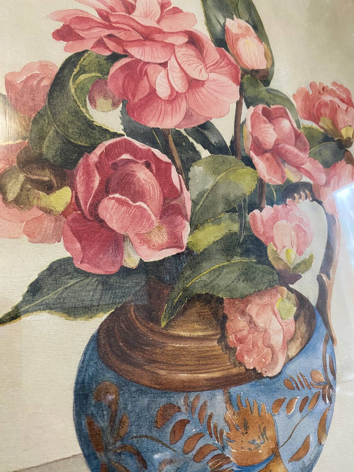 Watercolor peonies