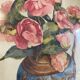 Watercolor peonies