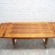 Vintage adjustable rosewood dining or coffee table from K&G, 1960s