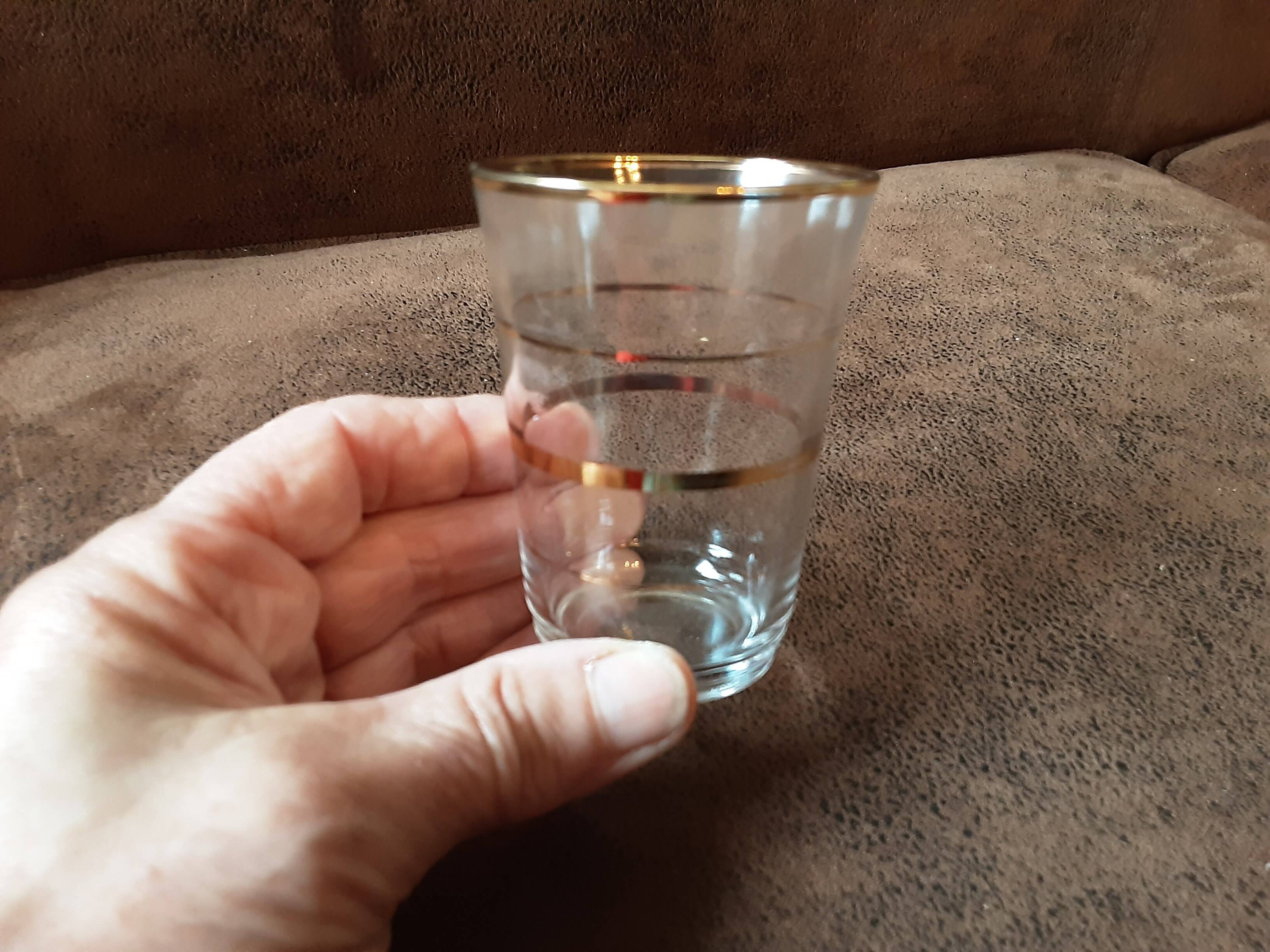 Set of 5 vintage glasses