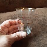 Set of 5 vintage glasses