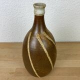 Pyrite stoneware bottle vase, Saint Philibert