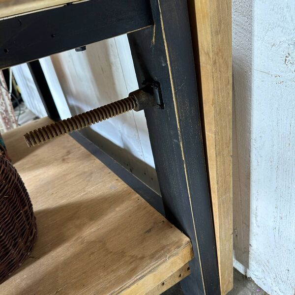 Établi ancien en bois
