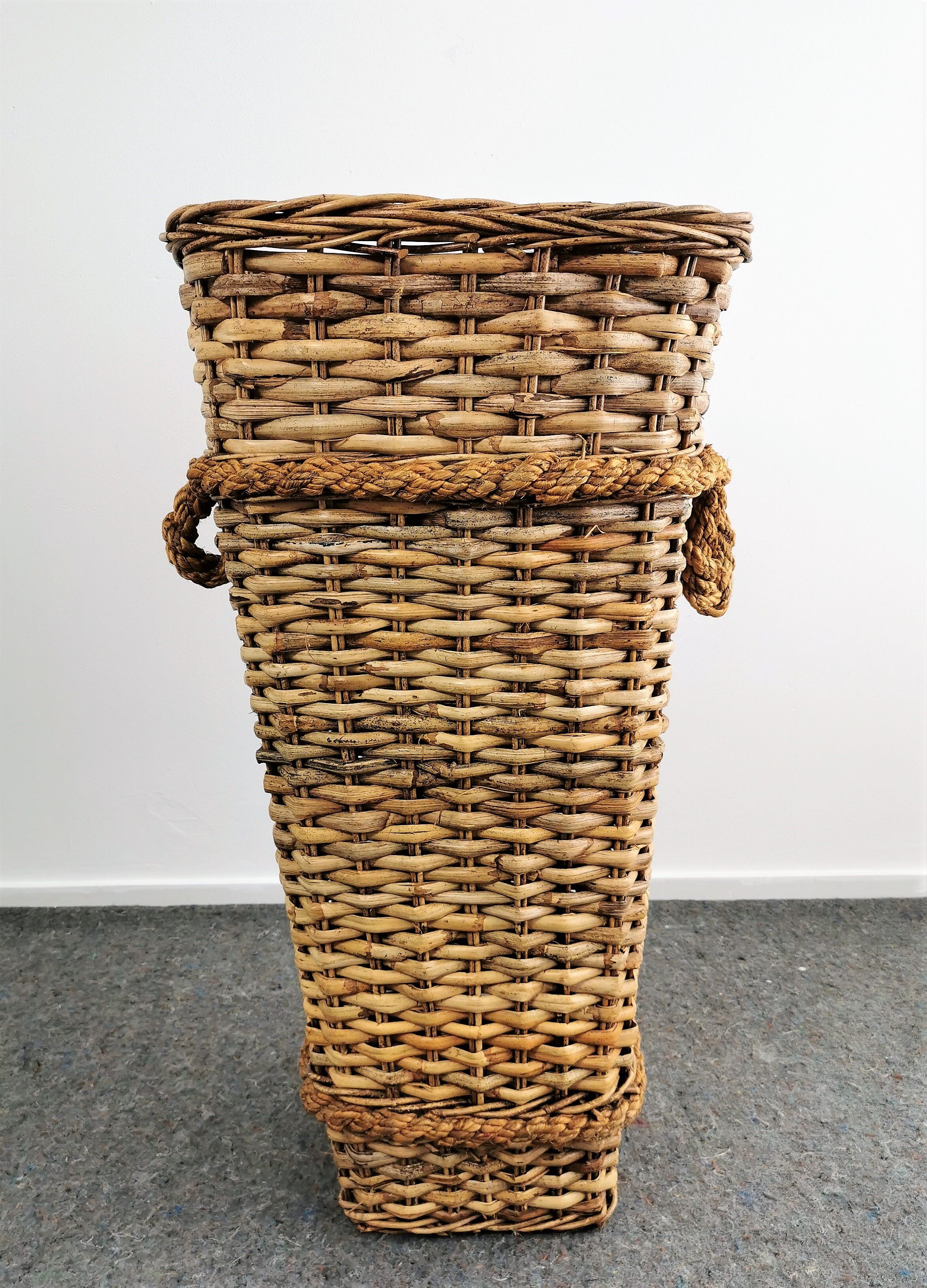 Wicker Harvest Basket.