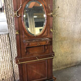 Solid wood coat rack napoleon III era