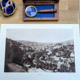 Tulle, Corrèze, photo board printed in 1942.