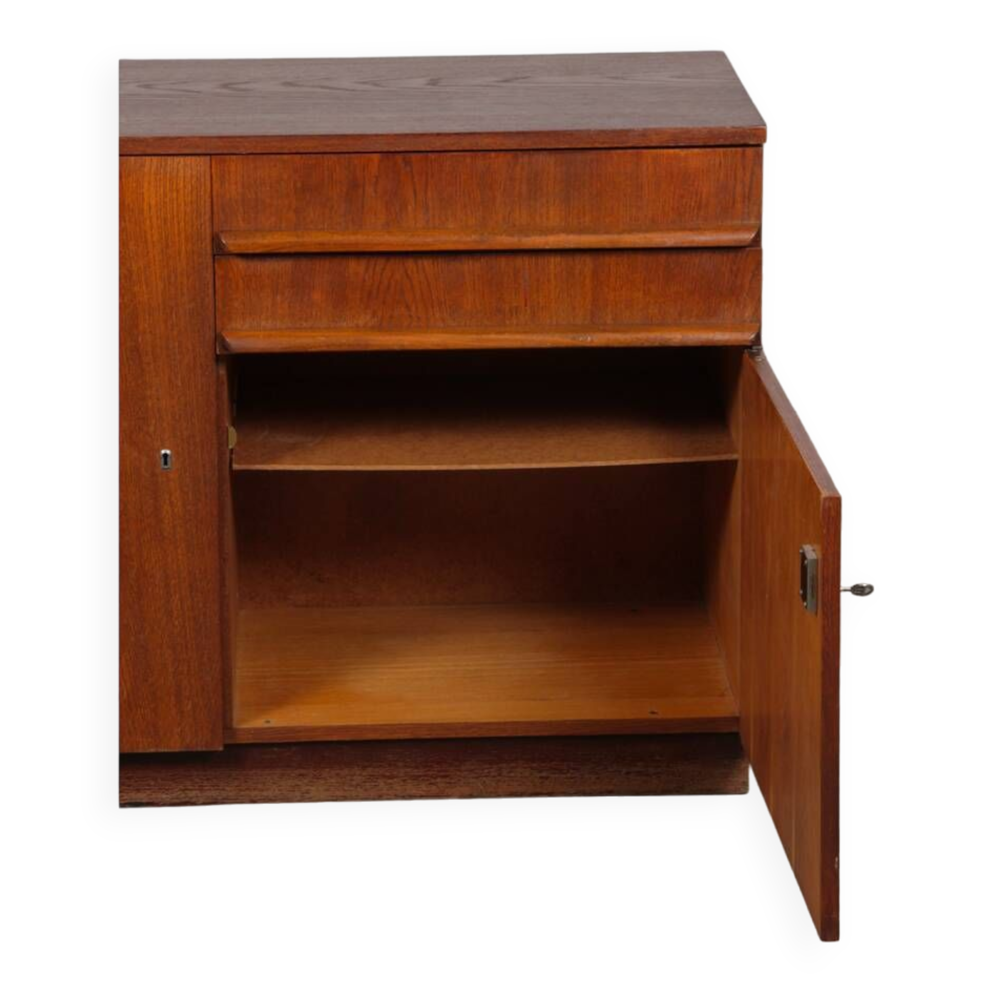 Vintage wooden chest of drawers produced by UP Zavody, 1960