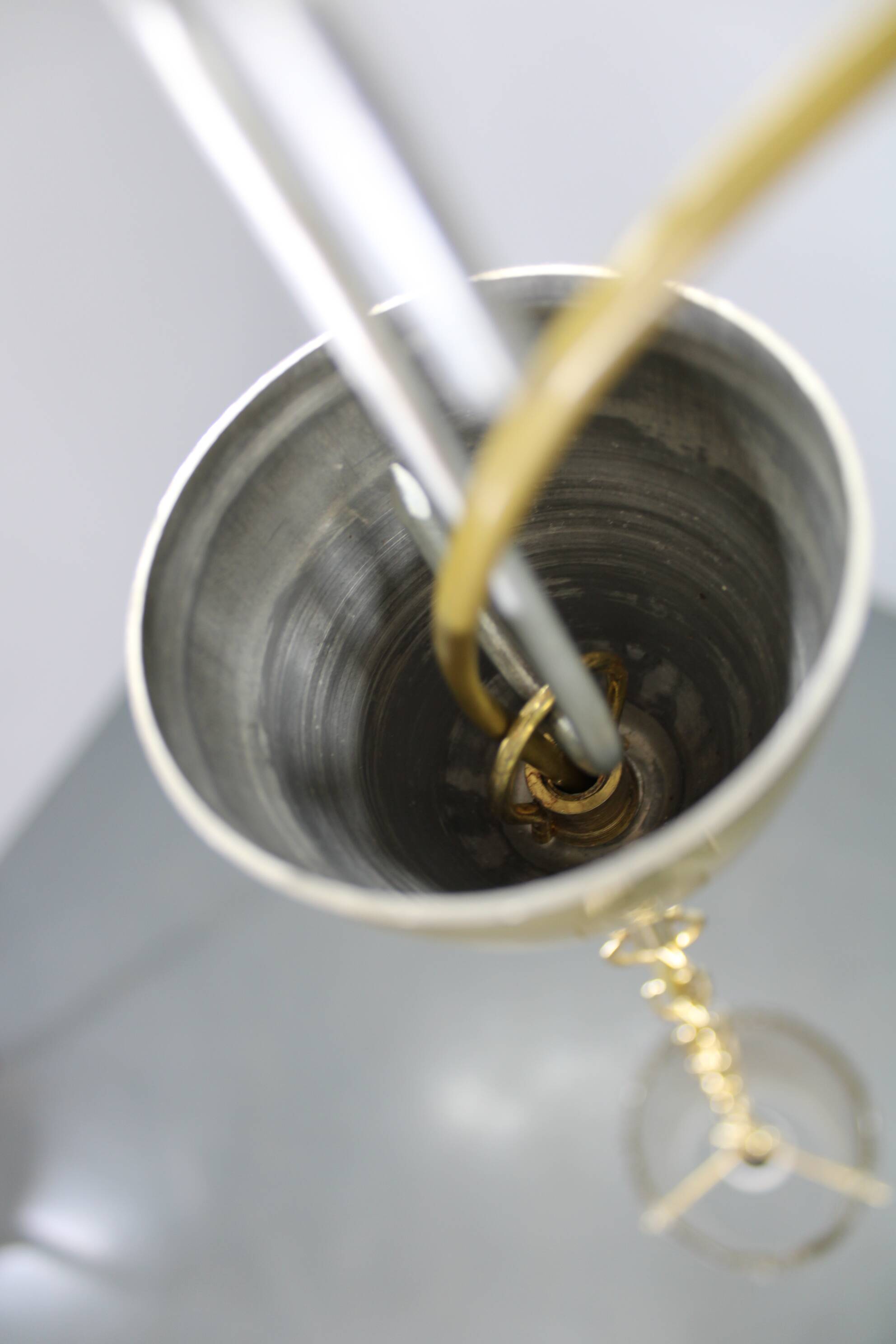 Swedish glass pendant light by Carl Fagerlund for Orrefors, 1960s