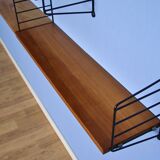 Vintage Danish beech shelf by Nisse Strinning for String, 1960s.