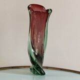 Murano blown glass vase