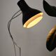 Adjustable anthracite floor lamp 1716 by Josef Hurka for Napako